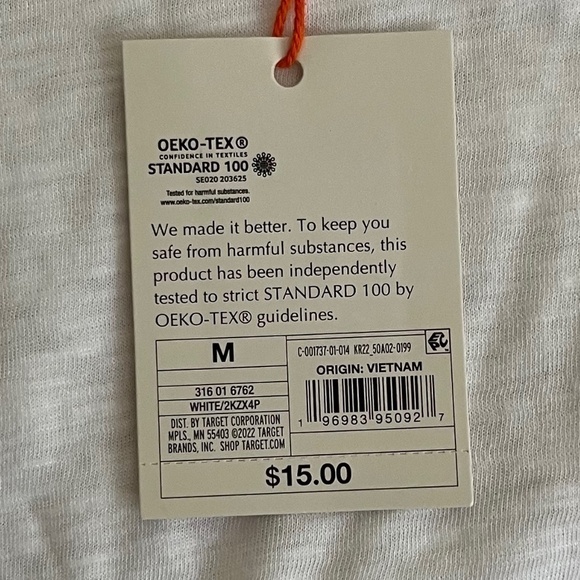 Knox Rose T-shirt Green and White - Picture 2 of 7